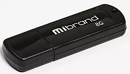 Флешка Mibrand Grizzly 8GB USB 2.0 (MI2.0/GR8P3B) Black