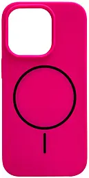 Чохол Silicone Case Full Fine Ring MagSafe для Apple iPhone 14 Pro Max Shiny Pink - фото Чохол Silicone Case Full Fine Ring MagSafe для Apple iPhone 14 Pro Max Shiny Pink