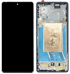 Дисплей Infinix GT 20 Pro с тачскрином и рамкой, оригинал, Black - фото Дисплей Infinix GT 20 Pro с тачскрином и рамкой, оригинал, Black
