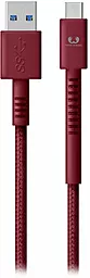 Кабель Fresh 'n Rebel Fabriq USB-A - Type-C 12w 2.4a 1.5м cable Ruby (2CCF150RU)