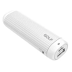 Повербанк GOLF GF-D1S 2000mAh White