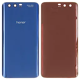 Задняя крышка корпуса Huawei Honor 9 со стеклом камеры Blue