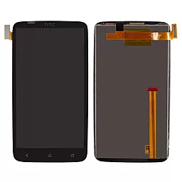 Дисплей HTC One X Plus с тачскрином, Black - фото Дисплей HTC One X Plus с тачскрином, Black