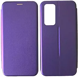 Чехол-книжка Level для Xiaomi Redmi Note 10 Pro, 10 Pro Max Lilac - фото Чехол-книжка Level для Xiaomi Redmi Note 10 Pro, 10 Pro Max Lilac