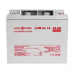 Акумуляторна батарея Logicpower LPM-GL 12V 40Ah GEL (4154)