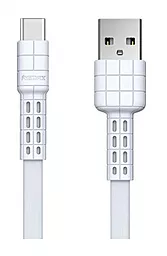 Кабель Remax Armor USB-A - Type-C 12w 2.4a 1м cable White (RC-116a) - фото Кабель Remax Armor USB-A - Type-C 12w 2.4a 1м cable White (RC-116a)