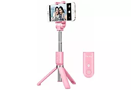 Монопод-трипод Meizu Bluetooth Selfie Stick Pink - миниатюра 2 Монопод-трипод Meizu Bluetooth Selfie Stick Pink - миниатюра 2