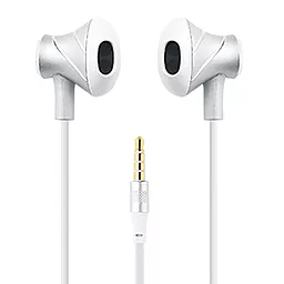 Наушники Totu Melody Series Metal Earphone Silver - фото Наушники Totu Melody Series Metal Earphone Silver