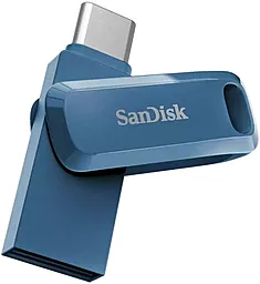 Флешка SanDisk Ultra Dual Drive Go 256GB (SDDDC3-256G-G46NB) Navy Blue - фото Флешка SanDisk Ultra Dual Drive Go 256GB (SDDDC3-256G-G46NB) Navy Blue
