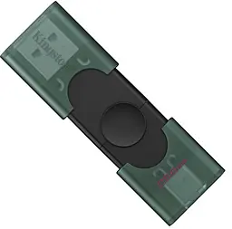 Флешка Kingston 256GB DataTraveler Duo Dark Green (DTDEG2/256GB)
