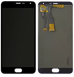 Дисплей Meizu M1 Metal (M57A) с тачскрином, оригинал, Black - фото Дисплей Meizu M1 Metal (M57A) с тачскрином, оригинал, Black