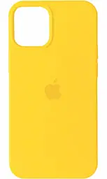 {"ru": "Чехол", "uk": "Чохол"} Silicone Case Full для Apple iPhone 15 Mellow yellow