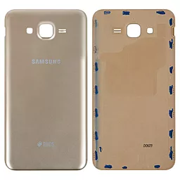 Задняя крышка корпуса Samsung Galaxy J7 2015 J700 Original Gold