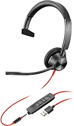 Наушники Poly BlackWire C3315-M USB-A HS Mono (76J13AA) - фото Наушники Poly BlackWire C3315-M USB-A HS Mono (76J13AA)