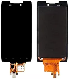 Дисплей Motorola Droid Razr, Razr Maxx (XT910, XT912) с тачскрином, Black