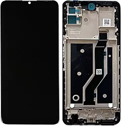 Дисплей ZTE Blade V30 (9030) с тачскрином и рамкой, оригинал, Black - фото Дисплей ZTE Blade V30 (9030) с тачскрином и рамкой, оригинал, Black