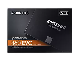 Накопичувач SSD Samsung 860 EVO 250GB (MZ-76E250BW) - мініатюра 6