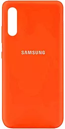 Чехол Epik Silicone Cover Full Protective (AA) Samsung A307 Galaxy A30s, A505 Galaxy A50, A507 Galaxy A50s Neon Orange
