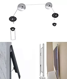 Кронштейн для телевизора Brateck LED-01X - миниатюра 2 Кронштейн для телевизора Brateck LED-01X - миниатюра 2