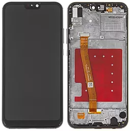 Дисплей Huawei P20 Lite 2018, Nova 3e с тачскрином и рамкой, Black - фото Дисплей Huawei P20 Lite 2018, Nova 3e с тачскрином и рамкой, Black