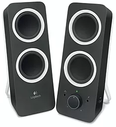 Колонки акустические Logitech Z-200 Black - фото Колонки акустические Logitech Z-200 Black