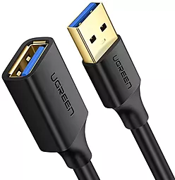 Шлейф (Кабель) Ugreen USB3.0 AM/AF 3м чорний (30127) - фото Шлейф (Кабель) Ugreen USB3.0 AM/AF 3м чорний (30127)