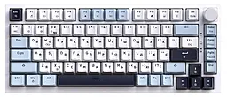 Клавиатура GamePro Genesis Warden MK160BL Outemu Red Switches White - фото Клавиатура GamePro Genesis Warden MK160BL Outemu Red Switches White