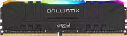 Оперативна пам'ять Crucial DDR4 8GB 3200MHz Ballistix RGB (BL8G32C16U4BL) Black