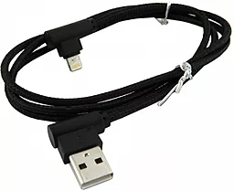 Кабель Walker C540 USB-A - Lightning 12w 2.4a 1м cable Black - фото Кабель Walker C540 USB-A - Lightning 12w 2.4a 1м cable Black