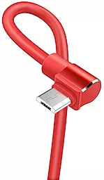 Кабель USB Hoco U37 Long Roam micro USB Cable  Red - миниатюра 4