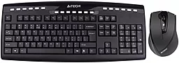 Комплект (клавиатура+мышка) A4Tech USB Black (9200F)