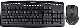 Комплект (клавиатура+мышка) A4Tech USB Black (9200F) - фото Комплект (клавиатура+мышка) A4Tech USB Black (9200F)