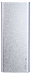 Повербанк Remax Vanguard Power Bank PP-V12 12000 mAh Silver - фото Повербанк Remax Vanguard Power Bank PP-V12 12000 mAh Silver