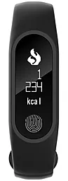 Фитнес-браслет UWatch M2 Black - фото Фитнес-браслет UWatch M2 Black