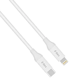 Кабель Ttec 2DK40B USB Type-C - Lightning 18w 3a 1.5м PD сable White - миниатюра 2 Кабель Ttec 2DK40B USB Type-C - Lightning 18w 3a 1.5м PD сable White - миниатюра 2