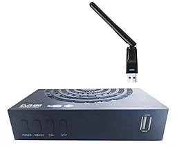 Комплект цифрового ТВ Terrestrial DVB-T2 + Адаптер WIFI