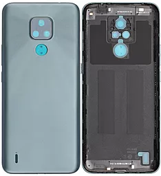 Задня кришка корпусу Motorola Moto E7 XT2095 зі склом камери Mineral Gray