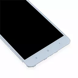 Дисплей Xiaomi Redmi Note 4 Snapdragon (Global Version) с тачскрином и рамкой, оригинал, White - миниатюра 6