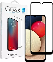 Защитное стекло ACCLAB Full Glue Samsung A025 Galaxy A02s Black (1283126509612)