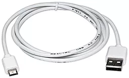 Кабель REAL-EL Pro USB-A - micro USB 12w 2.4a 0.6м cable White (EL123500022) - фото Кабель REAL-EL Pro USB-A - micro USB 12w 2.4a 0.6м cable White (EL123500022)