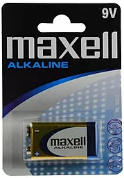 Батарейки Maxell 6LR61 BL 1шт 9 V - фото Батарейки Maxell 6LR61 BL 1шт 9 V