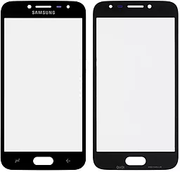 Корпусне скло дисплея Samsung Galaxy J2 Pro J250H 2018 (з OCA плівкою) Black