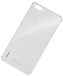 Задня кришка корпусу Huawei Honor 6 Plus (PE-TL10) White - мініатюра 2