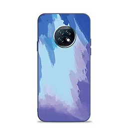 Чехол Watercolor Case Xiaomi Redmi Note 9t Blue Blue