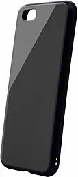Чехол Intaleo Real Glass Huawei Y5 2018 Black (1283126488115)