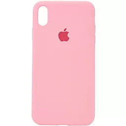 Чехол Silicone Case Full для Apple iPhone XR Pink