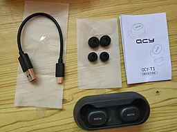 Навушники QCY T1 Black - мініатюра 4