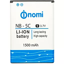 Аккумулятор Nomi i300 / NB-5C (1500 mAh) 12 мес. гарантии