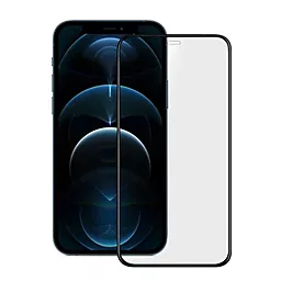 Захисне скло 1TOUCH Full Glue для Apple iPhone 12 Pro Max Black - фото Захисне скло 1TOUCH Full Glue для Apple iPhone 12 Pro Max Black