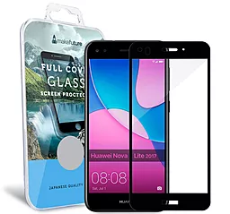 Защитное стекло MAKE Full Cover Huawei Nova Lite 2017 Black (MGFCHUNL17B)